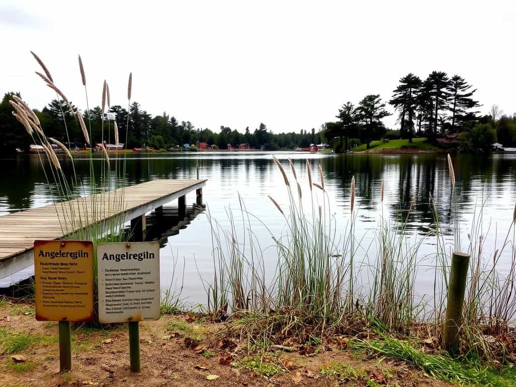 Angelregeln am See
