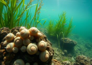 Die seltenen Wasserschneckenarten in heimischen deutschen Seen