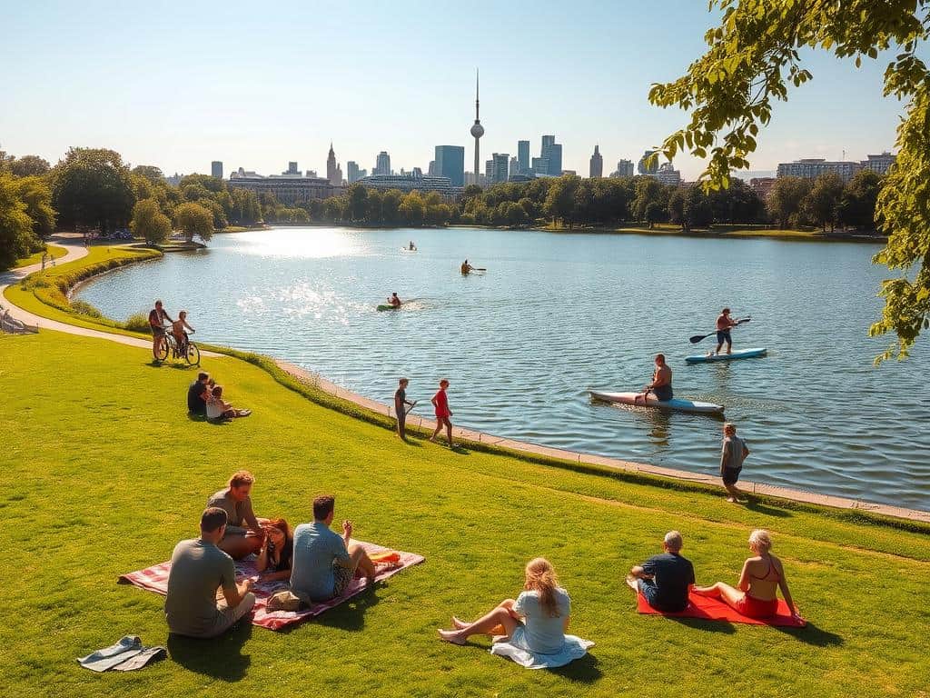 Freizeitaktivitäten Berliner Seen