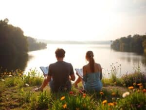 Mehr über den Artikel erfahren Gemeinsames Journaling – Erinnerungen und Gefühle am See festhalten