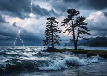 Gewitter als Naturschauspiel - Warum sie so oft an Seen auftreten