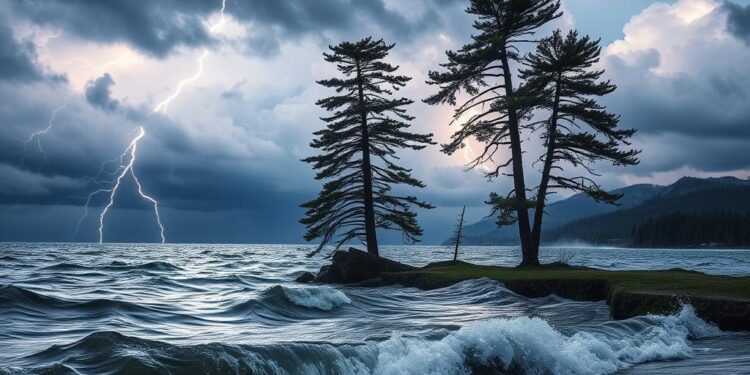 Gewitter als Naturschauspiel - Warum sie so oft an Seen auftreten