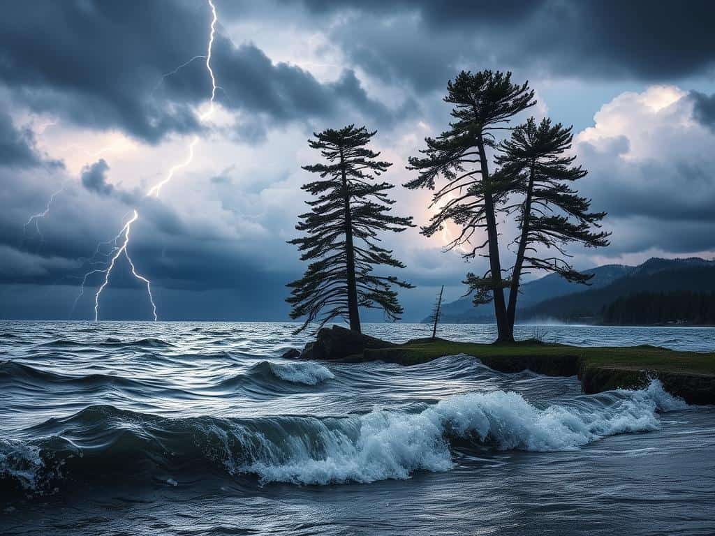 Du betrachtest gerade Gewitter als Naturschauspiel: Warum sie so oft an Seen auftreten