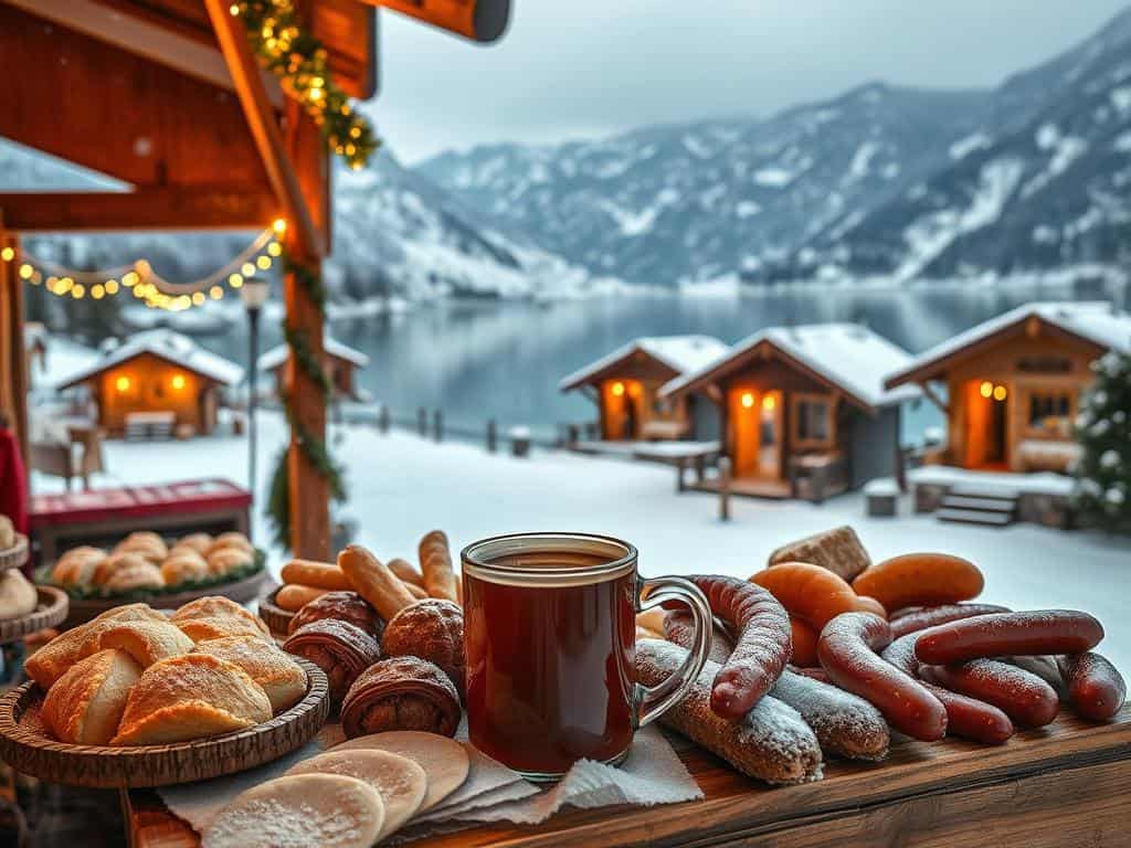 Glühwein und Köstlichkeiten am See