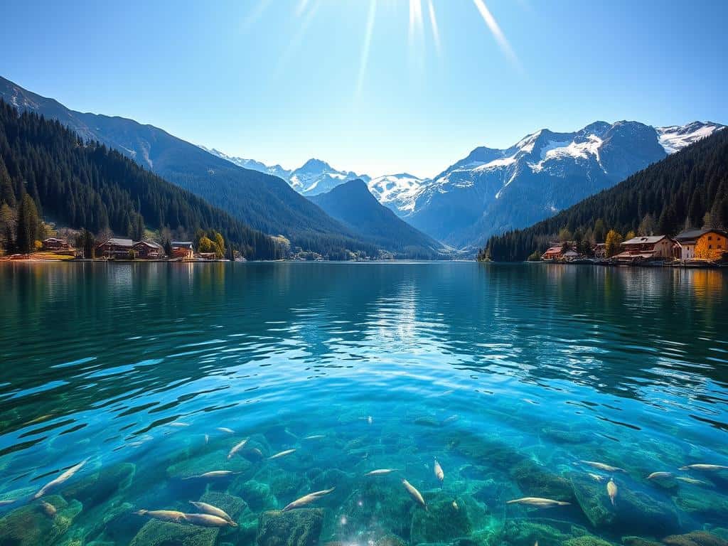 Kristallklares Wasser bayerischer Seen
