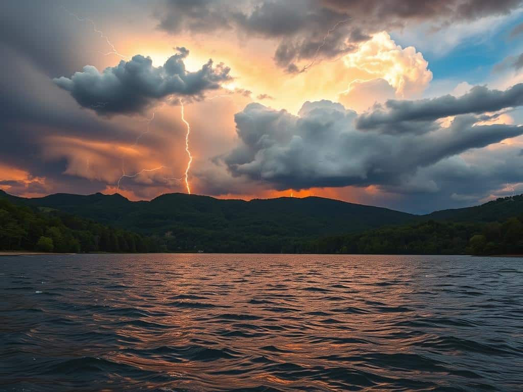Meteorologie an Seen