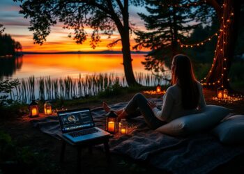 Musik-Playlists für romantische Stunden am See
