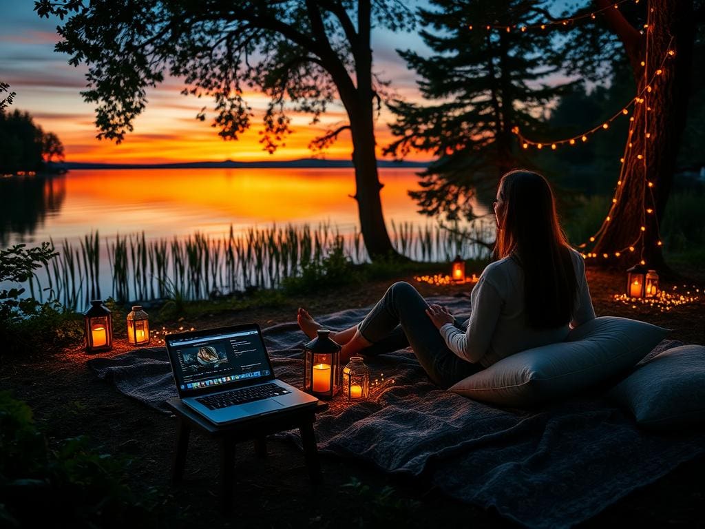 Du betrachtest gerade Musik-Playlists für romantische Stunden am See