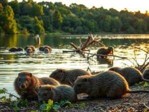 Mehr über den Artikel erfahren Nutria versus Biber: Unterschiede, Gemeinsamkeiten und Konflikte am See