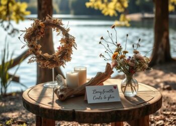 Romantische DIY-Geschenkideen aus Naturmaterialien vom Seeufer