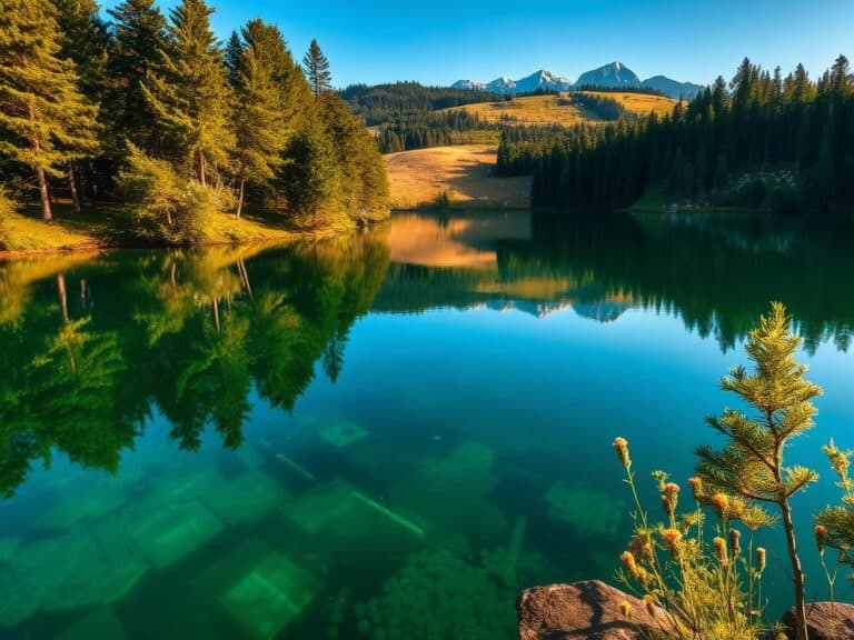 Mehr über den Artikel erfahren Stechlinsee – Tiefster und kältester See Brandenburgs