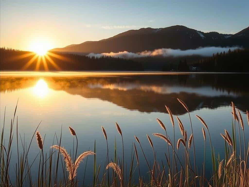 Du betrachtest gerade Temperaturschwankungen zwischen Tag und Nacht am See