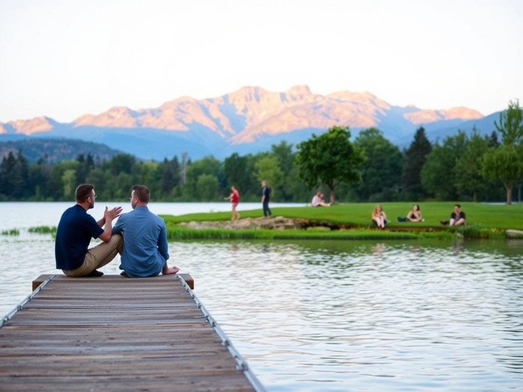 Du betrachtest gerade Tipps für entspannte und verbindende Gespräche am See