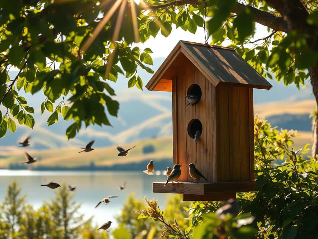 Vogelhaus Vorteile am See