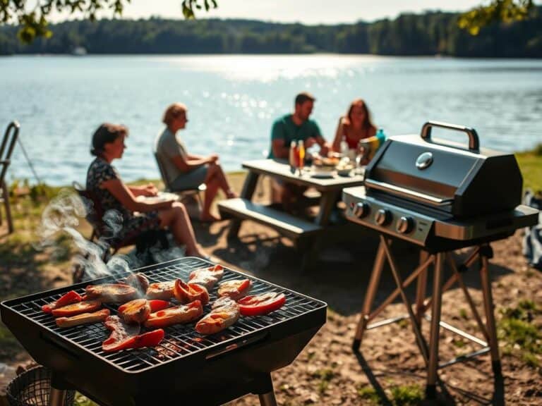 Mehr über den Artikel erfahren Welche Grillgeräte eignen sich am besten für das Grillen am See?