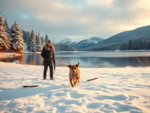 Mehr über den Artikel erfahren Winterliche Ausflüge mit dem Hund am See