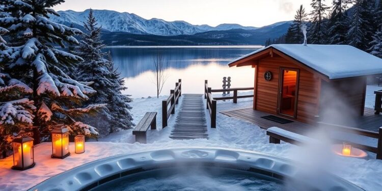 Winterliche Wellnessangebote rund um den See
