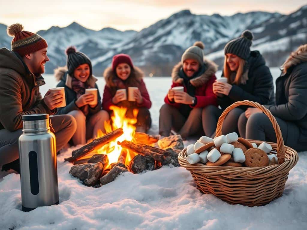 warme Getränke Winterausflug