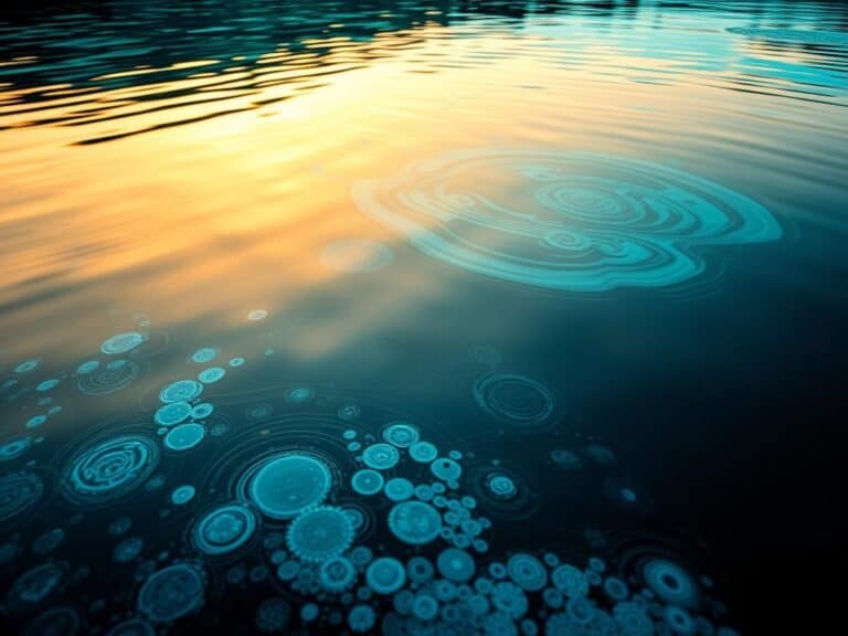 Mehr über den Artikel erfahren Blaugrüne Algen im See – Gefährliche Schönheiten oder wichtige Bestandteile?