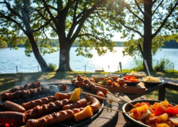 Die beliebtesten Beilagen zum Grillen am See