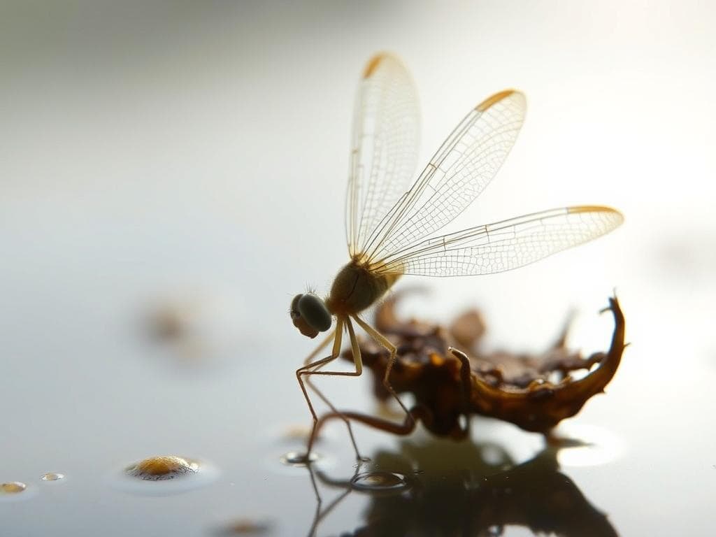 Libellen Metamorphose Prozess