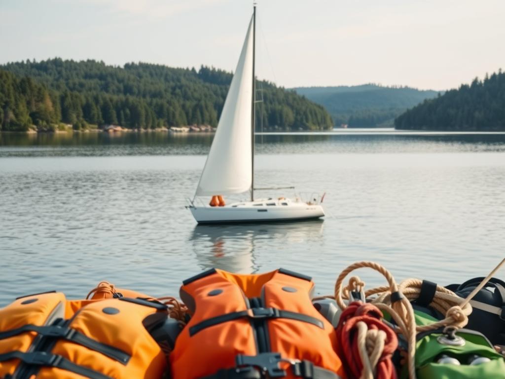 Segelausrüstung für deutsche Seen