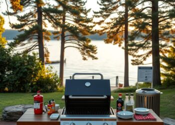 Sicherheitsregeln beim Grillen am See