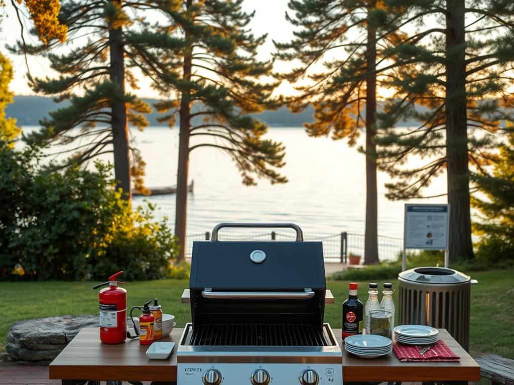 Du betrachtest gerade Sicherheitsregeln beim Grillen am See – Vom Umgang mit Feuer bis zur Müllentsorgung