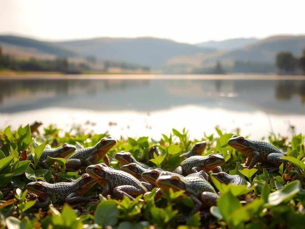 Umweltveränderungen Amphibien
