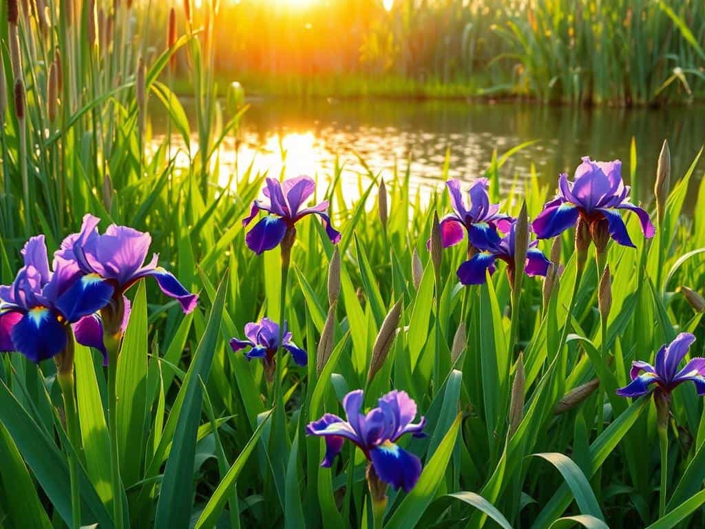 Vermehrung der Sumpf-Schwertlilie