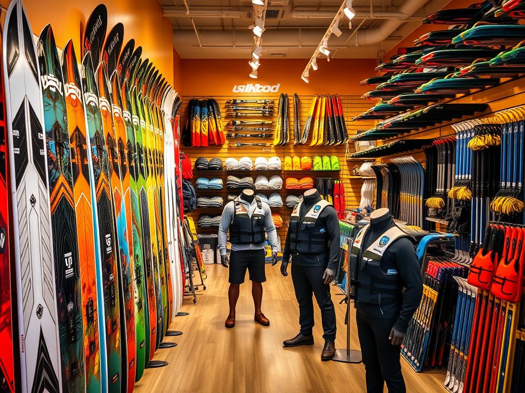 Wakeboard Shop Auswahl