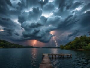 Mehr über den Artikel erfahren Warum Gewitter besonders häufig an Seen auftreten