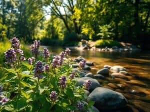 Mehr über den Artikel erfahren Wasserminze – Duft und Nutzen am Seeufer“