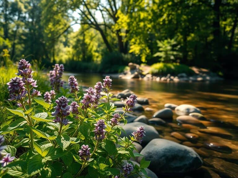 Mehr über den Artikel erfahren Wasserminze – Duft und Nutzen am Seeufer“