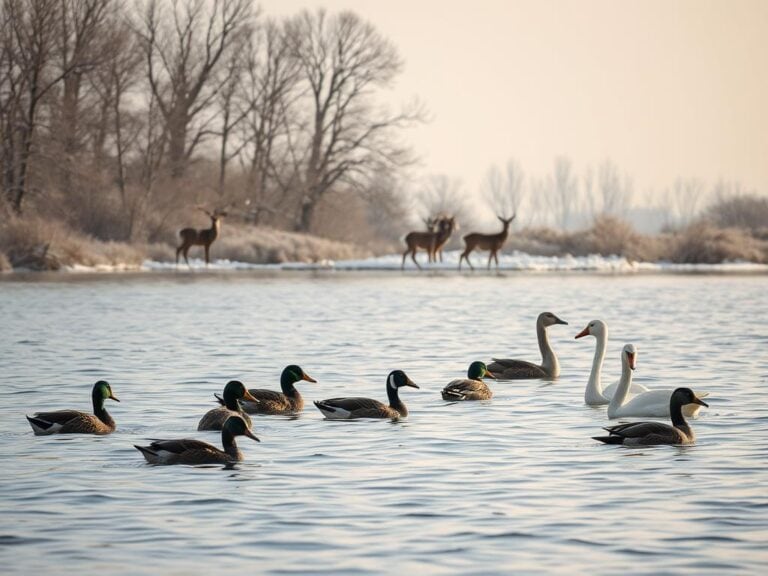 Mehr über den Artikel erfahren Tierische Überlebenskünstler – Wie sich Tiere im Winter am See anpassen