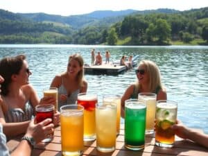 Mehr über den Artikel erfahren Alkoholfreie Getränke: Erfrischung ohne Reue am See