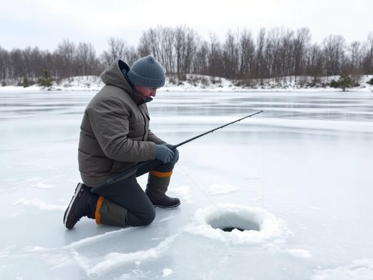 Mehr über den Artikel erfahren Richtige Ausrüstung zum Eisangeln