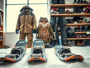 Mehr über den Artikel erfahren Richtige Ausrüstung zum Schneeschuhwandern