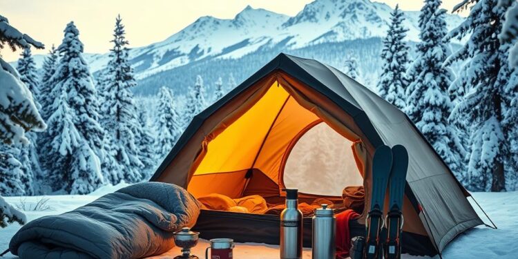 Ausrüstung zum Wintercamping