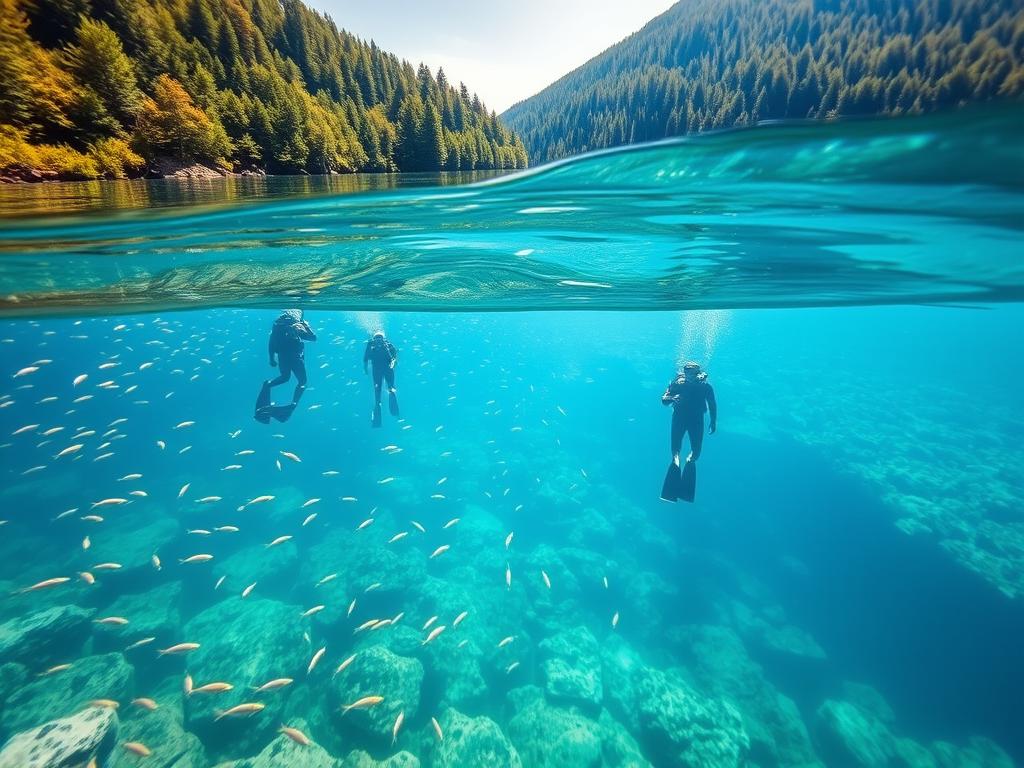 Deutsche Tauchspots im Klarwasser