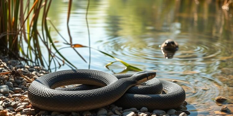 Die Fortpflanzung der Ringelnatter: Vom Ei bis zur jungen Schlange am See