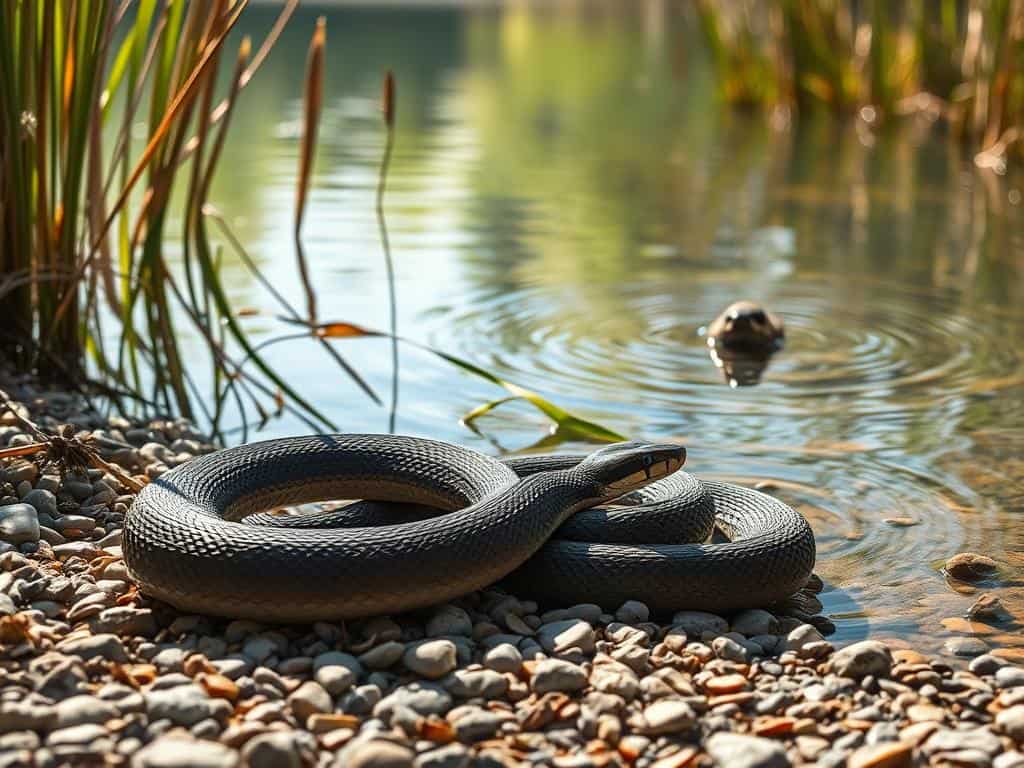 Du betrachtest gerade Die Fortpflanzung der Ringelnatter: Vom Ei bis zur jungen Schlange am See