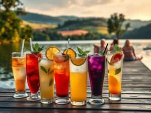 Mehr über den Artikel erfahren Erfrischende Sommergetränke für heiße Tage am See