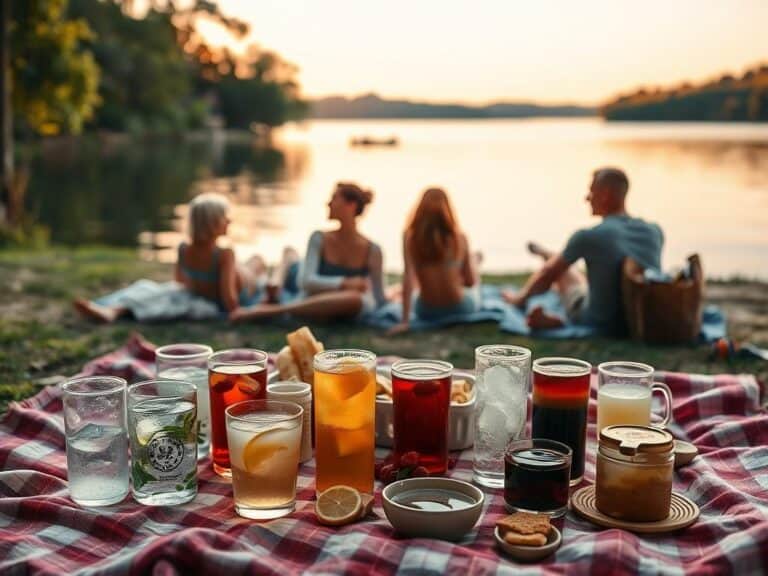 Mehr über den Artikel erfahren Kalte und warme Getränke fürs Picknick am See – erfrischend und lecker