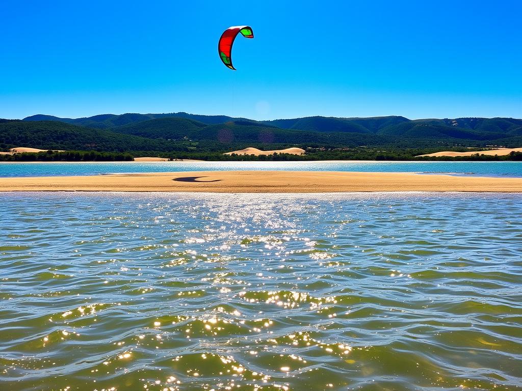 Kitesurfen See