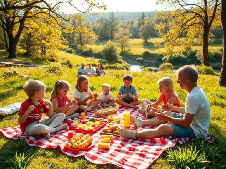 Mehr über den Artikel erfahren Picknicken mit Kindern: Praktische Tipps und kindgerechte Snacks