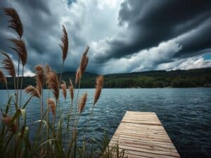 Mehr über den Artikel erfahren Wie sich plötzliche Wetterumschwünge am See bemerkbar machen