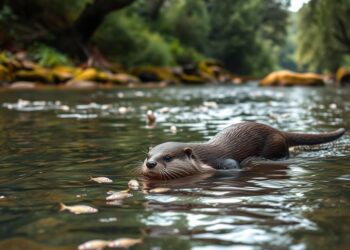 Die Ernährung des Fischotters: Was frisst der Meisterschwimmer?