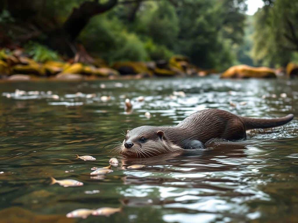 Du betrachtest gerade Die Ernährung des Fischotters- Was frisst der Meisterschwimmer?