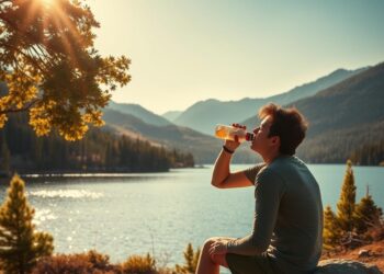 Die Kunst des richtigen Trinkens -Hydration beim Outdoor-Erlebnis am See